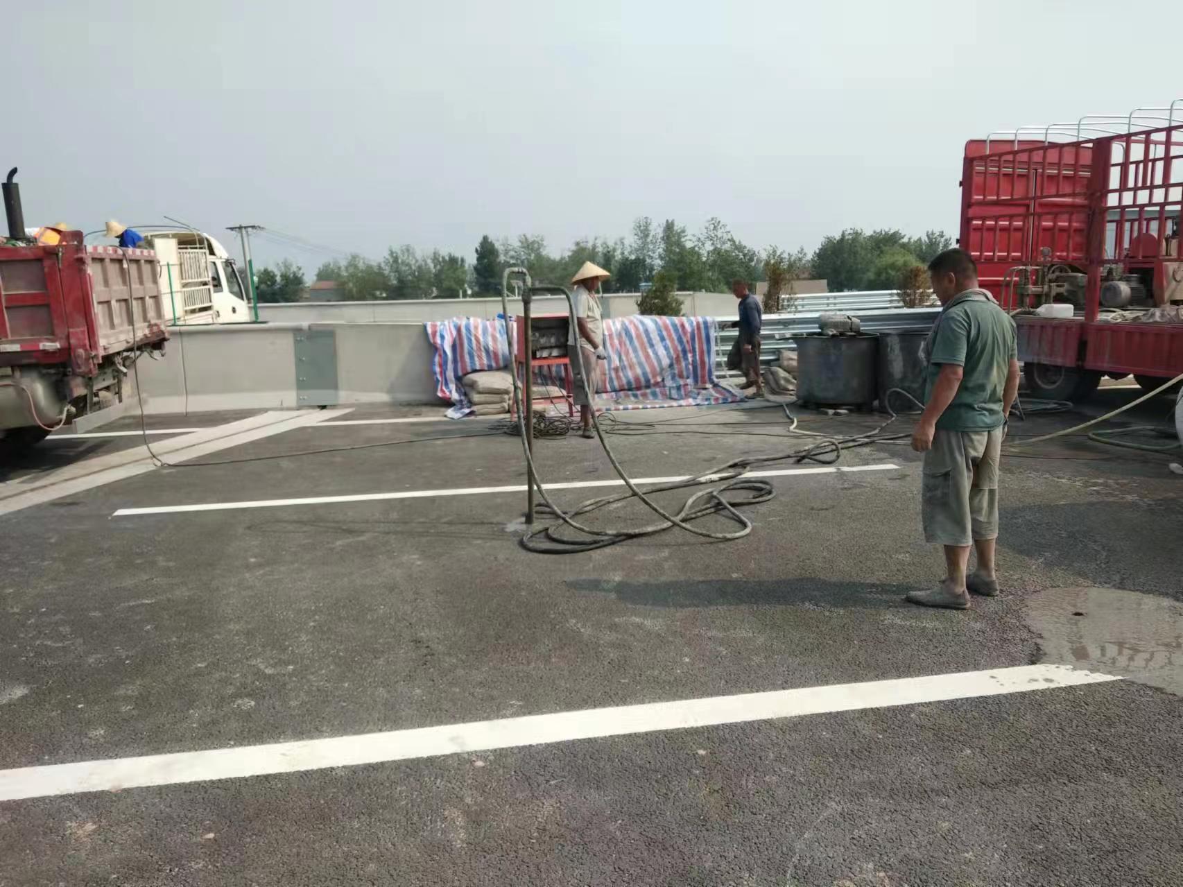 万泉镇路基注浆