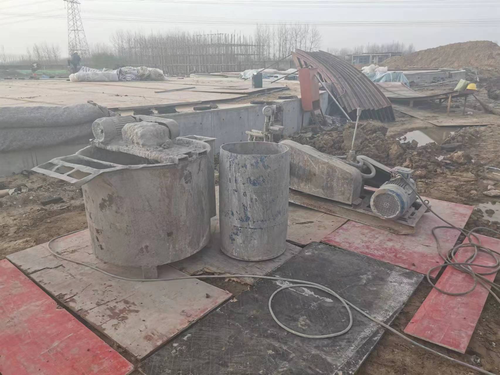 万泉镇回填土注浆